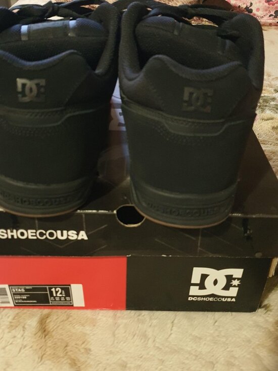 DC Shoes Stag Mens Skate Sneakers in Black Gum - 12.5 US main image 8
